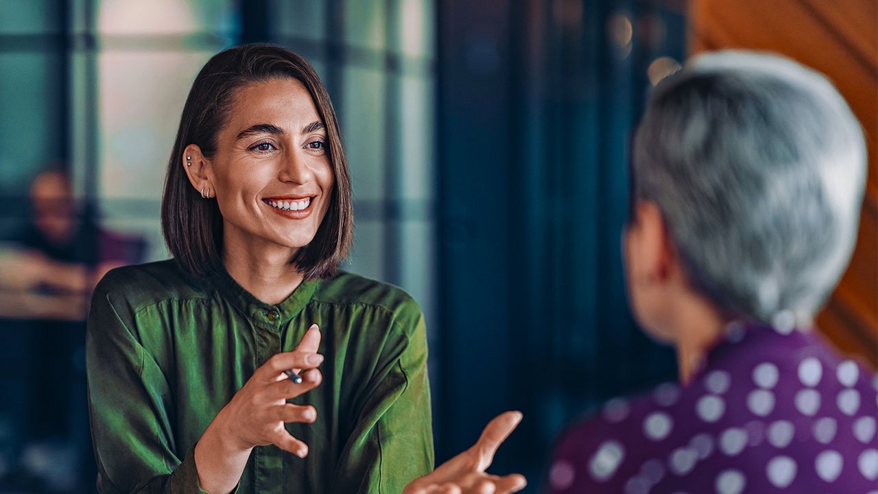 Consulenza ad una persona anziana