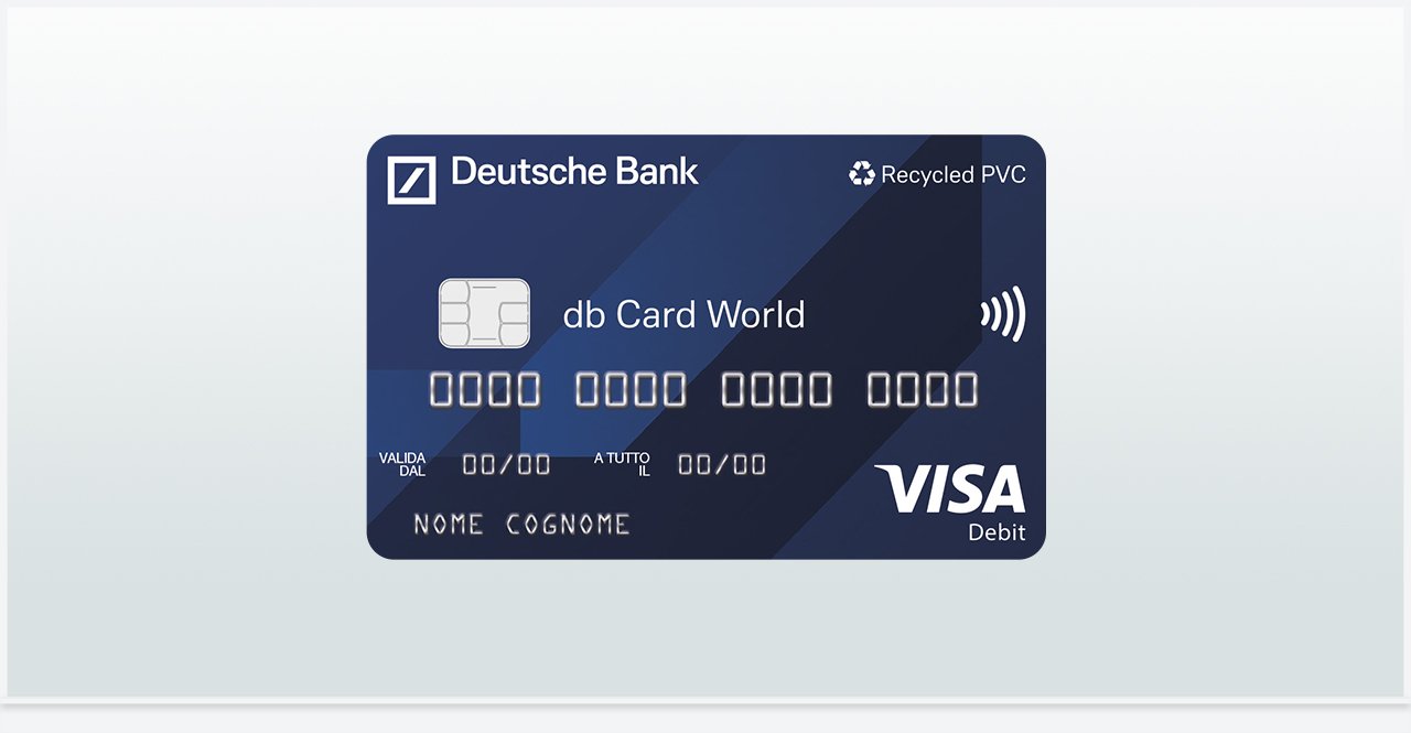 Carte di debito e prepagate di Deutsche Bank Deutsche Bank