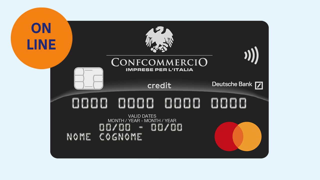 Confcommercio card personale ONLINE