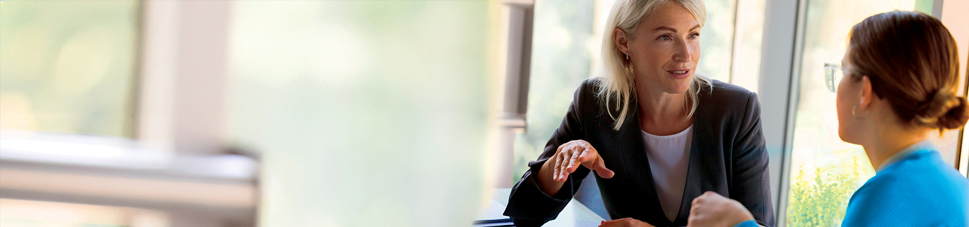 Una consulente Wealth Management